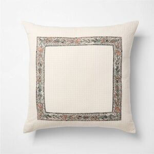 Oversized Square Border Pattern Pillow - Threshold with Studio McGee